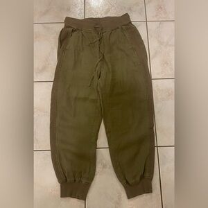 Women's Olive Joggers